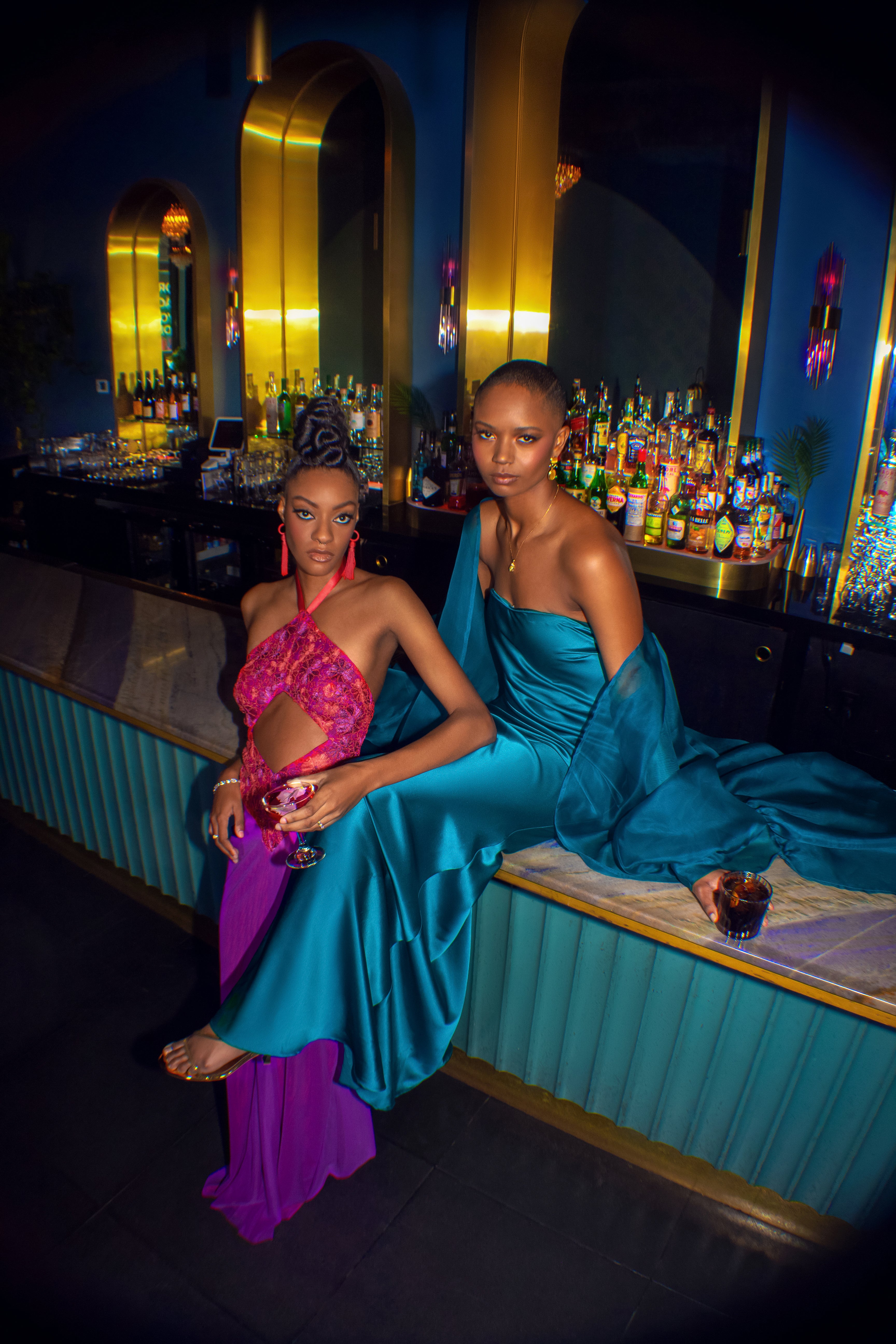 Diana Halter Gown