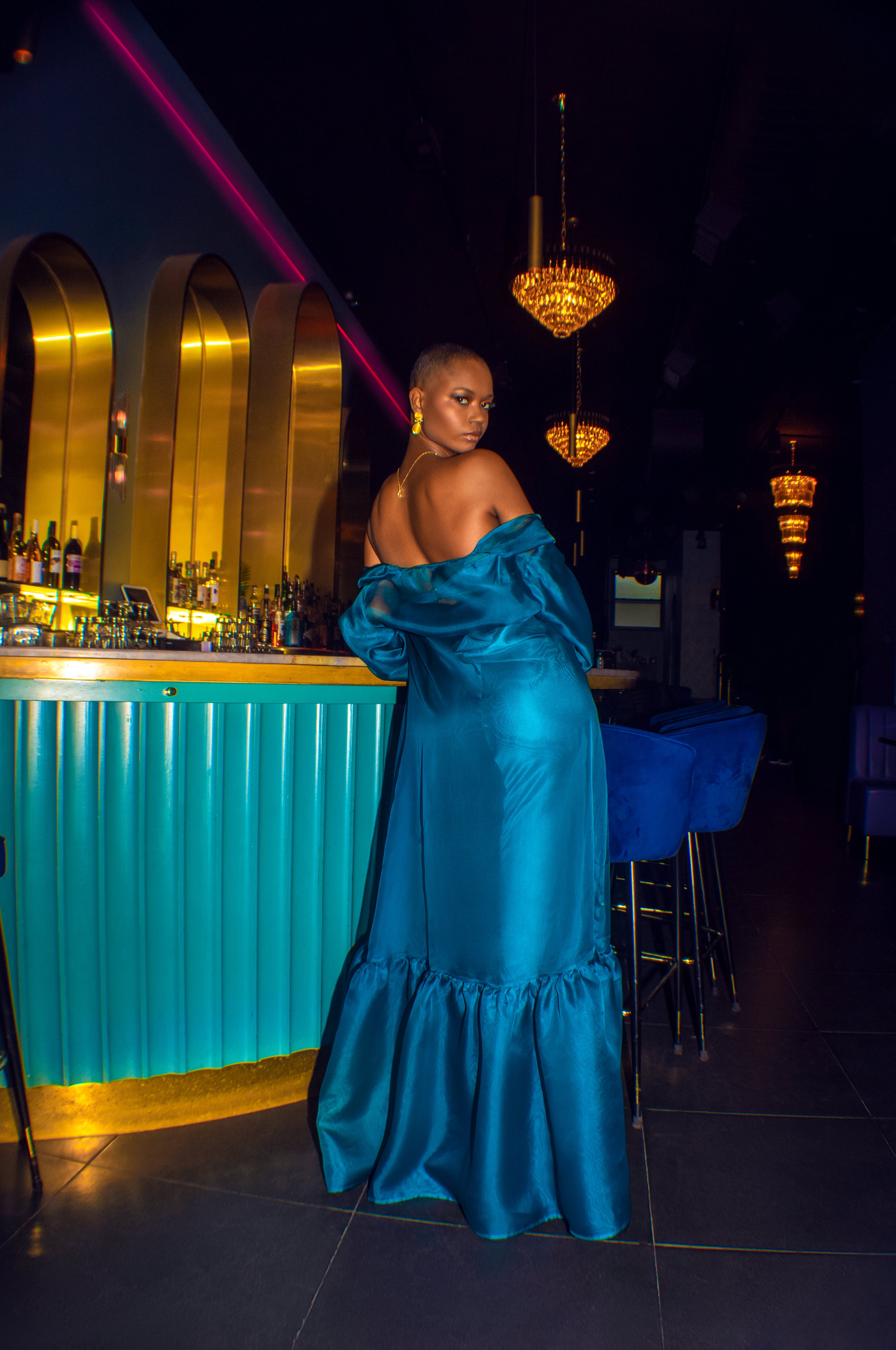 Grace Silk Organza Robe